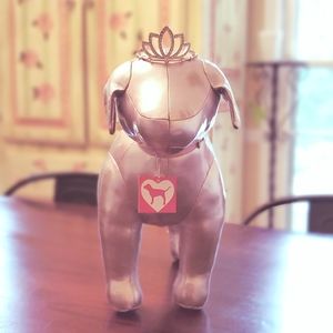 ULTRA-RARE VS Pink Metallic Princess Tiara Dog